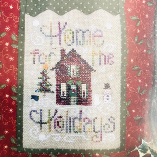 Shepherds Bush, Home For The Holidays, 2012, Counted Cross Stitch Chart*