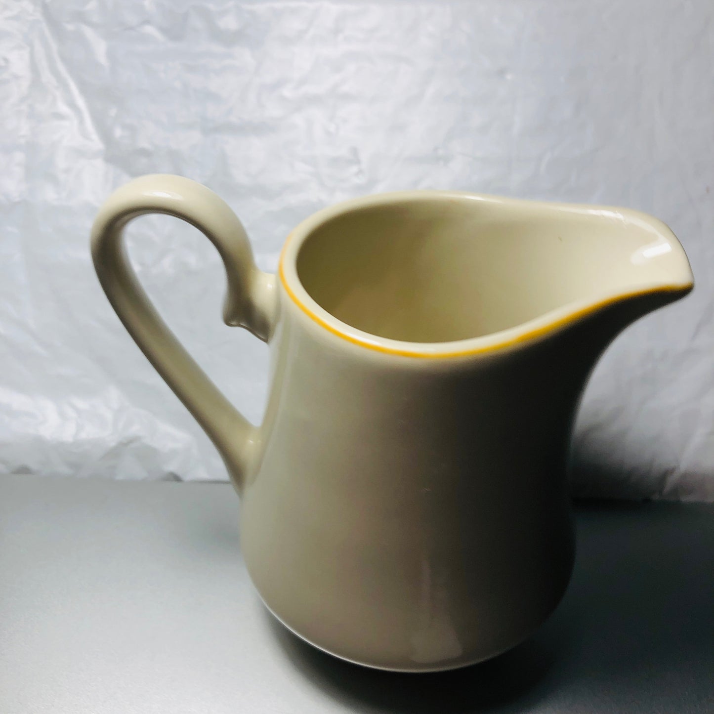 Merry Brite, Holly Motif, Porcelain Mini pitcher, 4 inch collectible serving pitcher