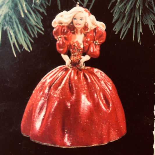 Hallmark, Holiday Barbie, Dated 1993, Keepsake Ornament, QX572-5