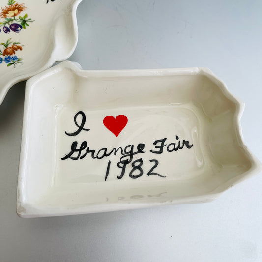 Grange Fair Trinket Dishes, Vintage 1982, Choice of 2 See Descriptions*