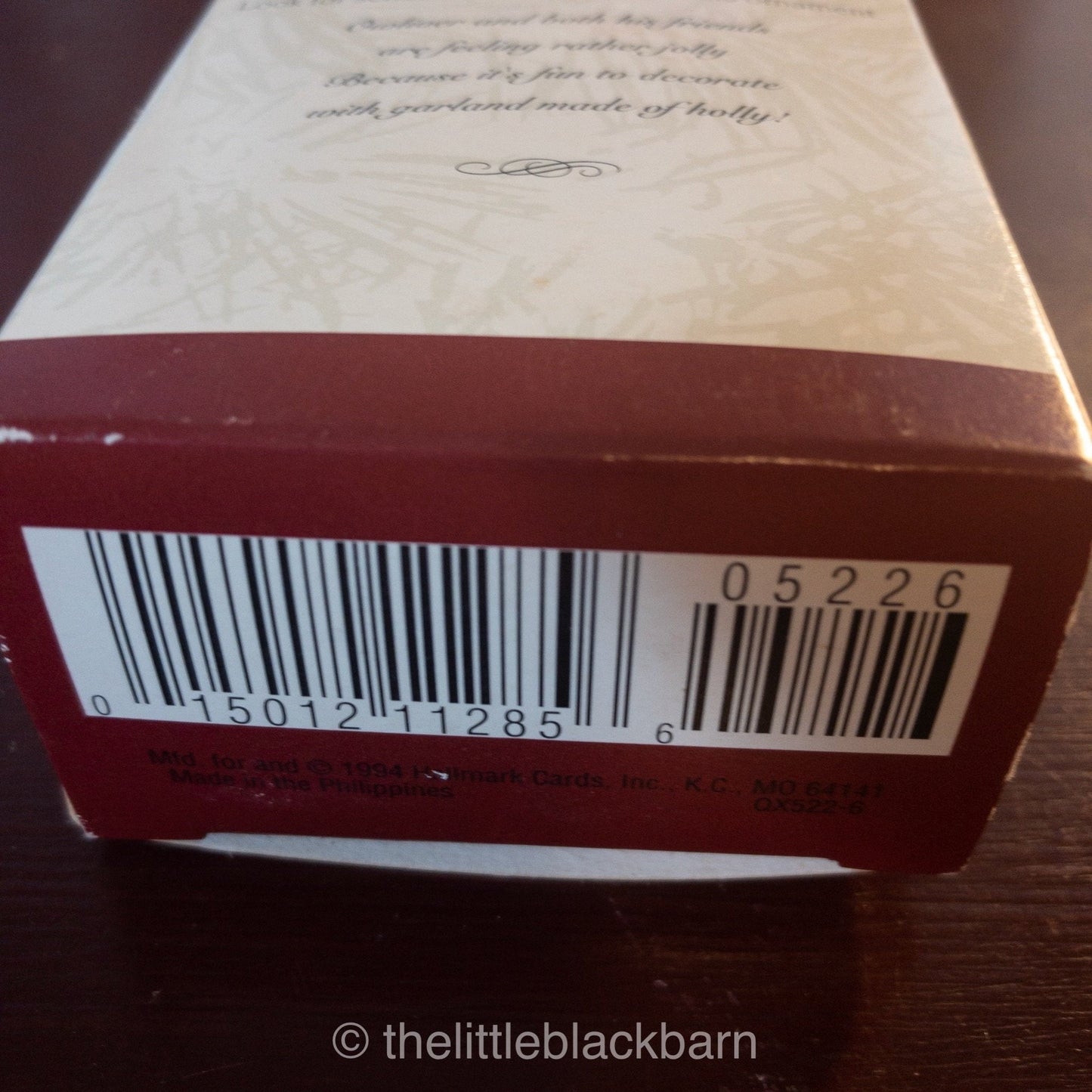 Hallmark, Owliver, Keepsake Ornament, Dated 1994, Collector's Series, QX5226