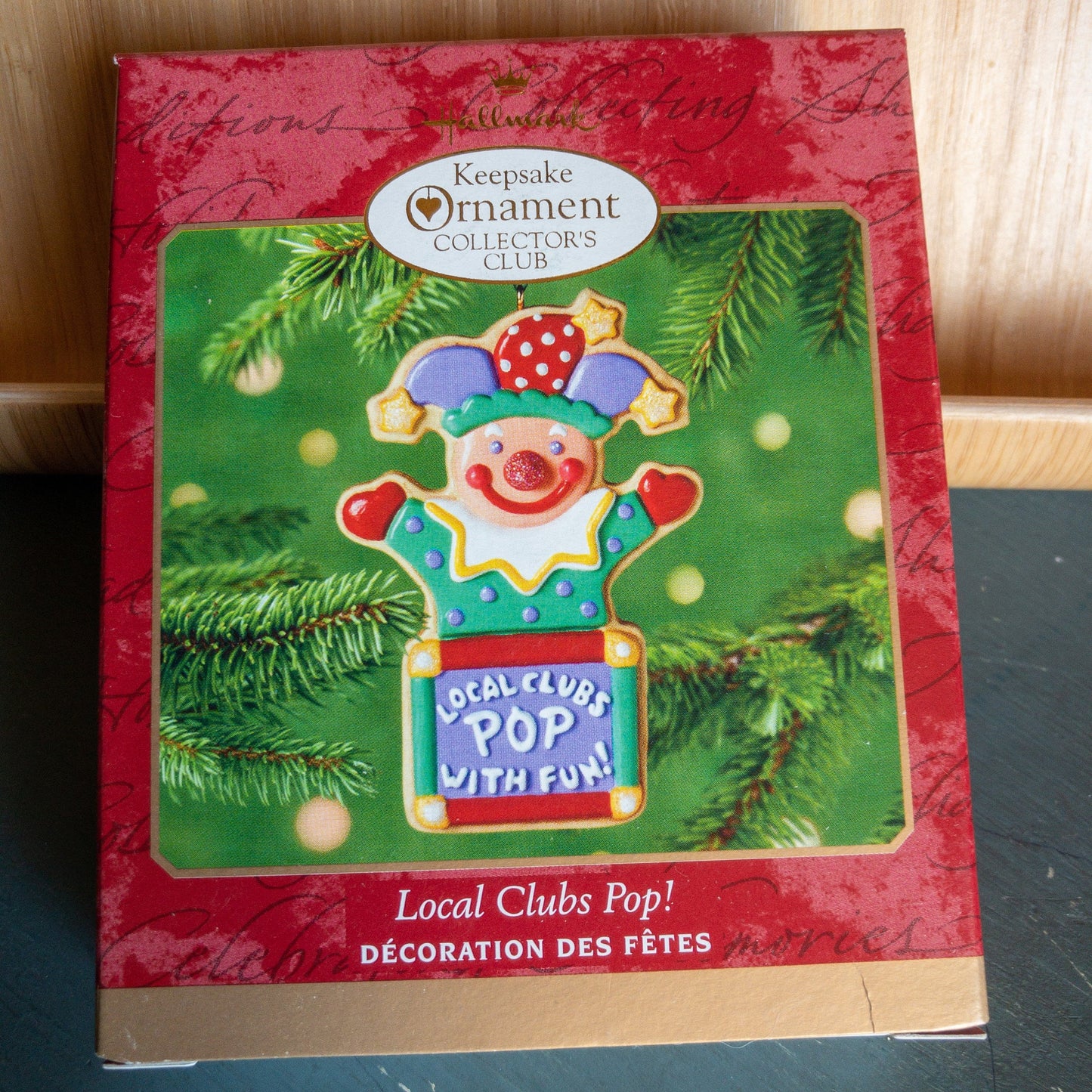 Hallmark, Local Clubs Pop, LOCAL CLUBS, Dated 2001, Keepsake Ornament, QXC4512B