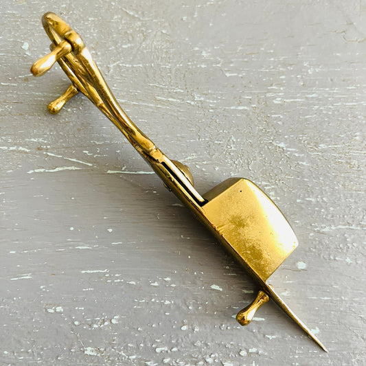 Brass Wick Trimmer Scissors Style Candle Snuffer For Your Vintage Candle Snuffer Collection