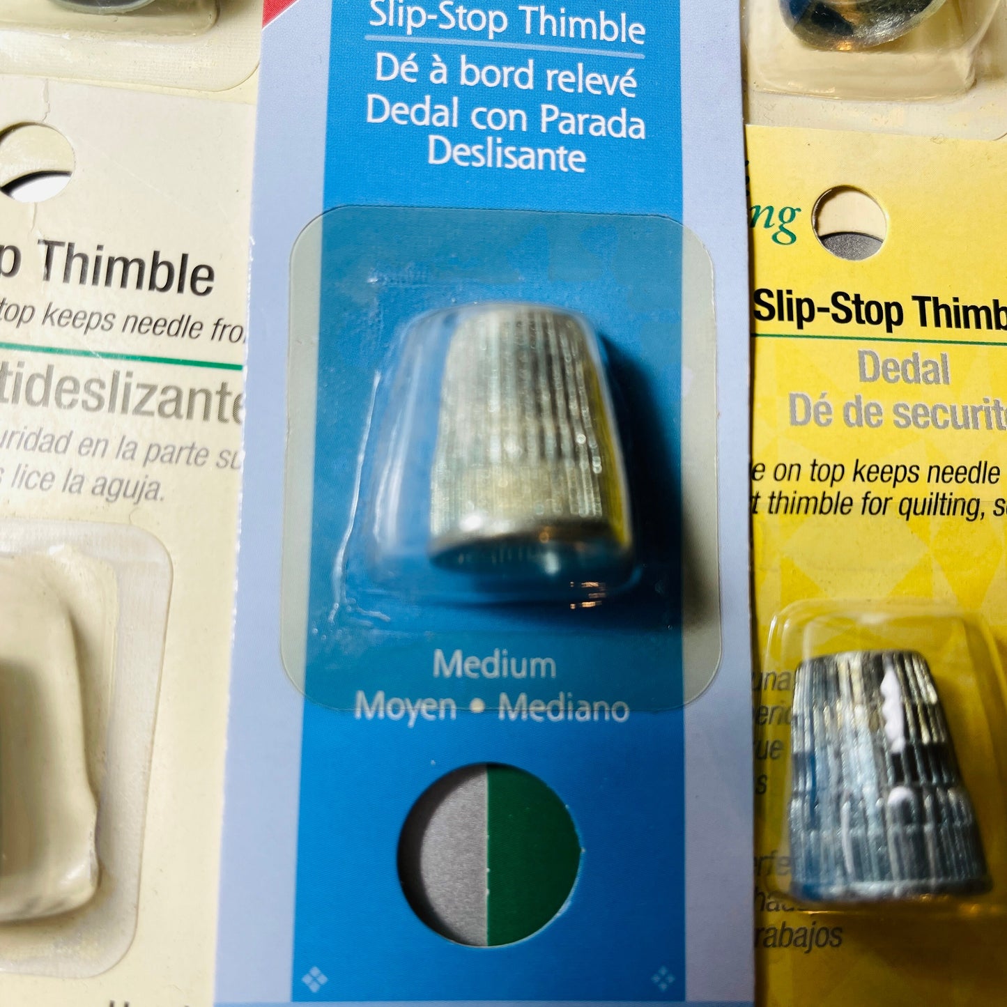 Thimbles, Bargain Lot Of 5, Dritz and Pryon, Sewing Notions, See Description*