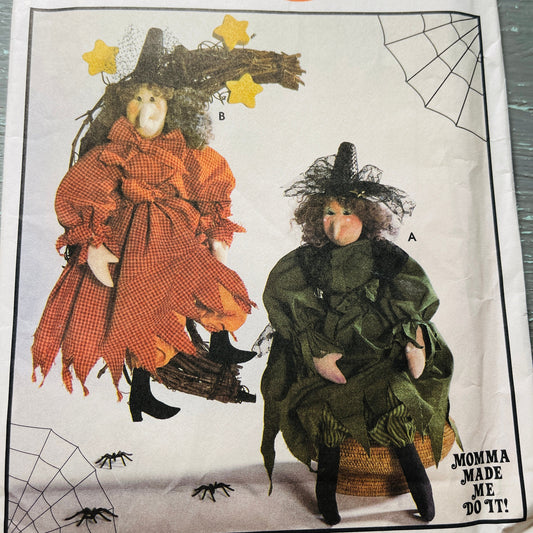 Simplicity 9193, Witches, Halloween, Vintage 1994, Sewing Patterns Pack