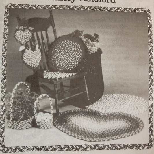 Herrschner's, Braid Craft, Fabric Braiding Basics for Everyone, by Shirley Botsford, Pamphlet