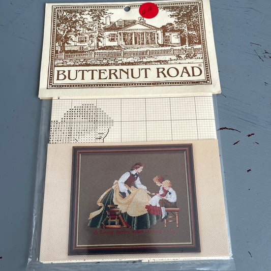 Butternut Road, The Teacher, BR6, Counted Cross Stitch Chart, Stitch Count 148 By 187