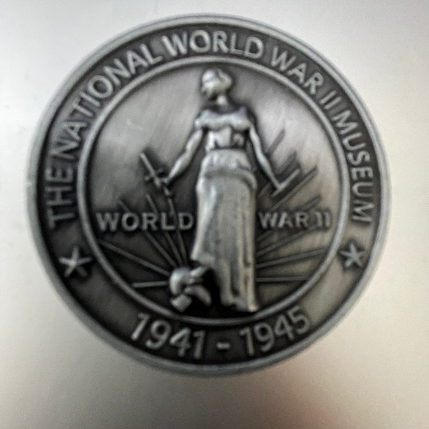 The National World War II Museum Charter Member challenge Coin Vintage Commemorative Collectible