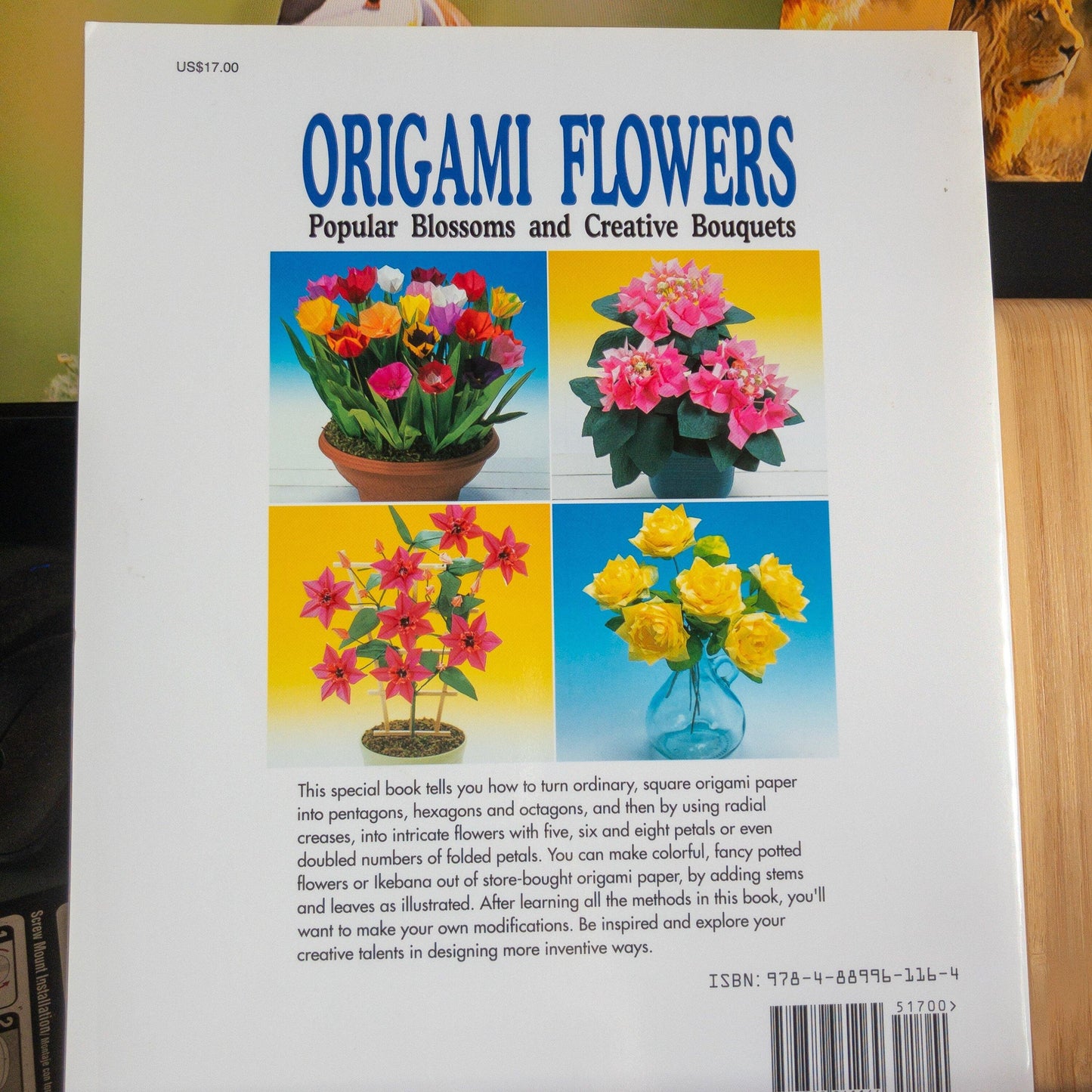 Origami Flowers, Popular Blossoms and Creative Bouquets, Hiromi Hayashi, Soft Cover Book