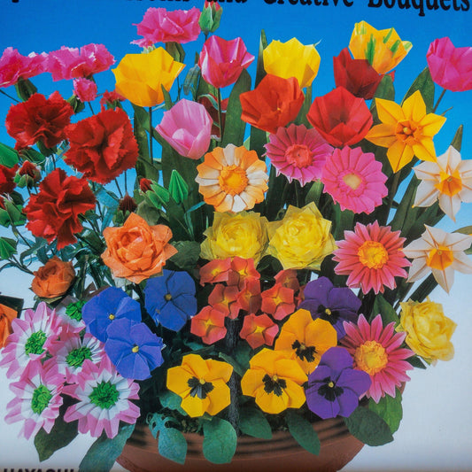 Origami Flowers, Popular Blossoms and Creative Bouquets, Hiromi Hayashi, Soft Cover Book