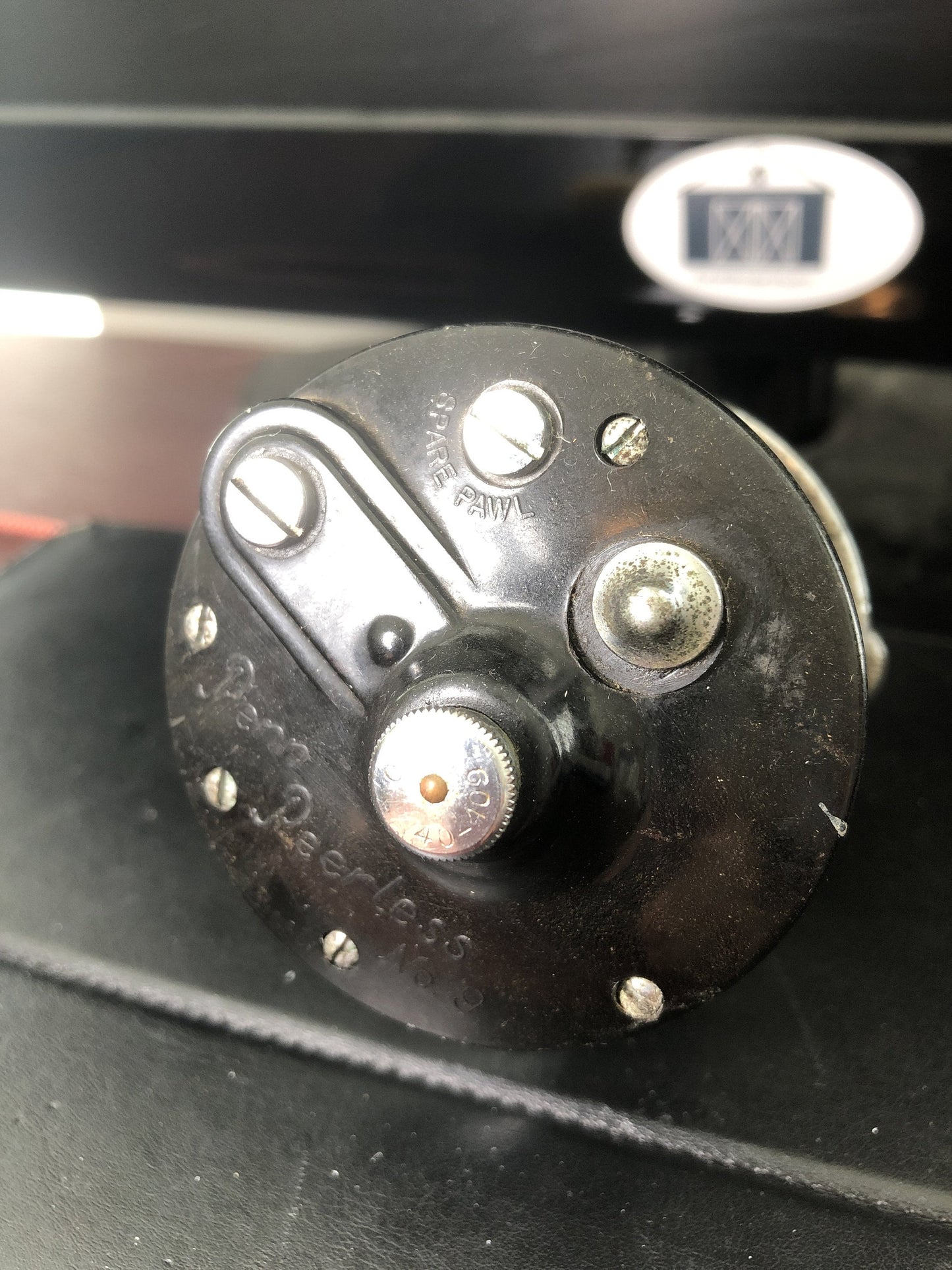 Penn Peerless No 9 Vintage Collectible Surf Ocean Fishing Reel C used