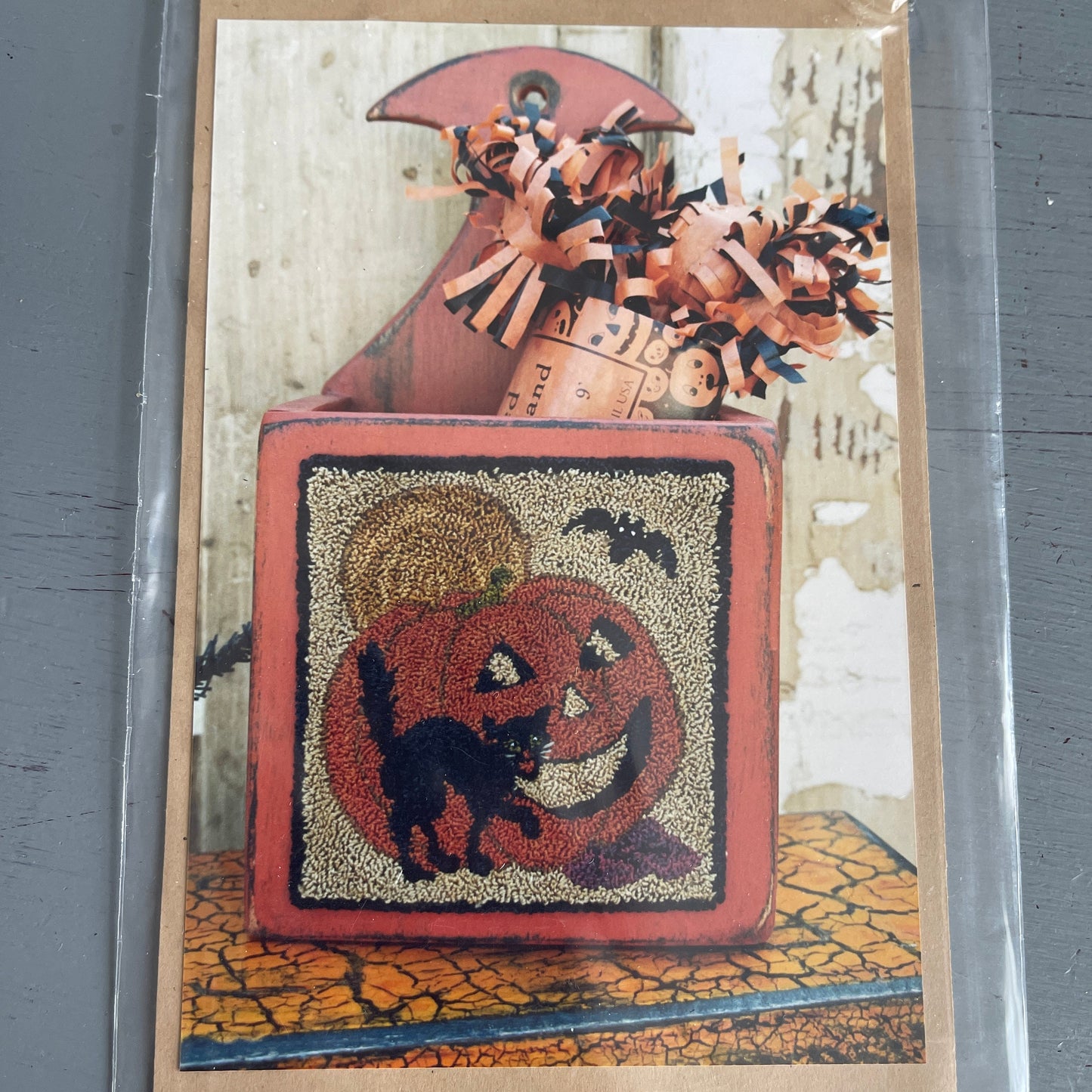 Buttermilk Basin A Full Moon PN# 169 Punched Needle Pattern 4.5 By 4.5 Inches