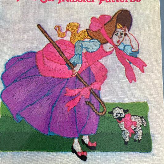 Dover Needleworks Mother Goose Ted Menton Vintage 1985 Iron On Transfer Patterns