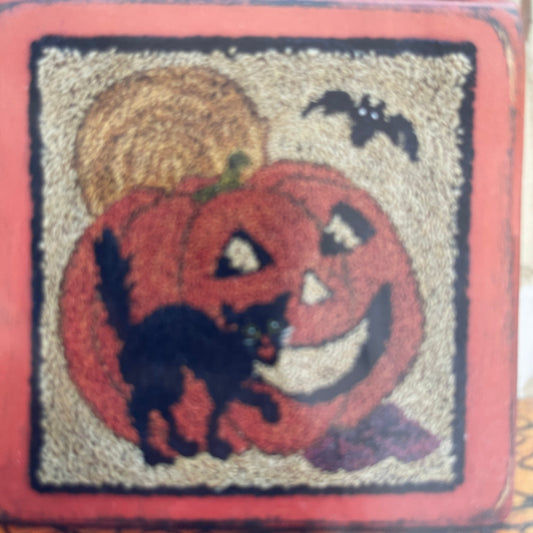 Buttermilk Basin A Full Moon PN# 169 Punched Needle Pattern 4.5 By 4.5 Inches