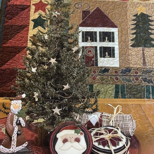 A Cozy Quilted Christmas Kim Schaefer 90 Designs 17 Projects 2007 Hardcover Quilting Book