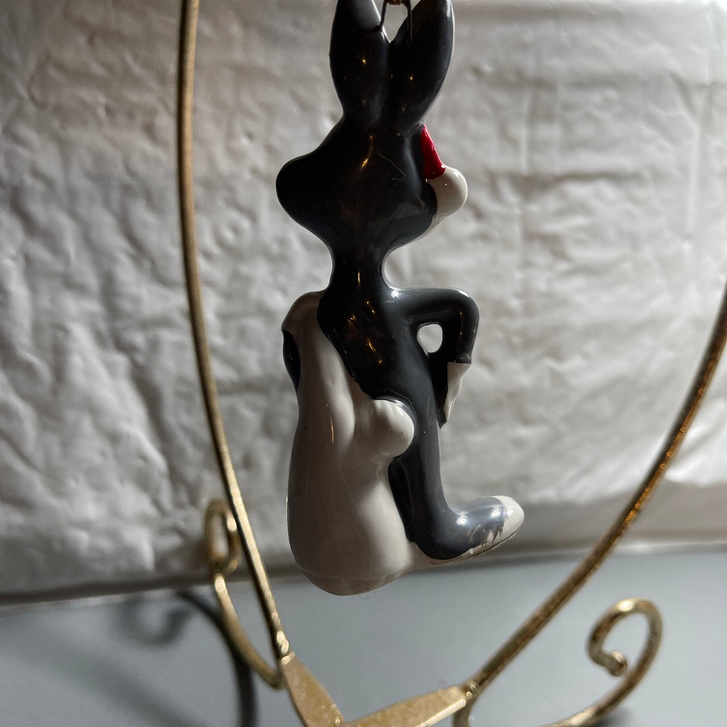 Warner Brothers Bugs Bunny Dated 1979 First Limited Edition Porcelain Ornament Made In Japan