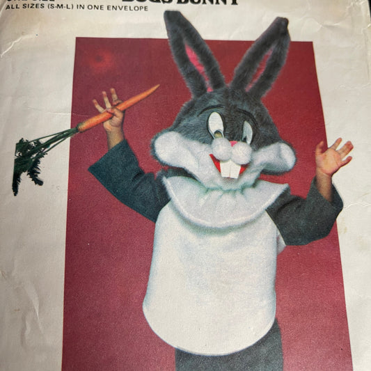 Butterick Bugs Bunny Costume 6348 Vintage Sewing Pattern