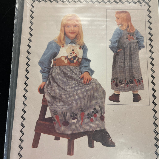 Scrapes of Time Rupert Jr. Bunny & Jumper Pattern Vintage 1996 Sewing Pattern