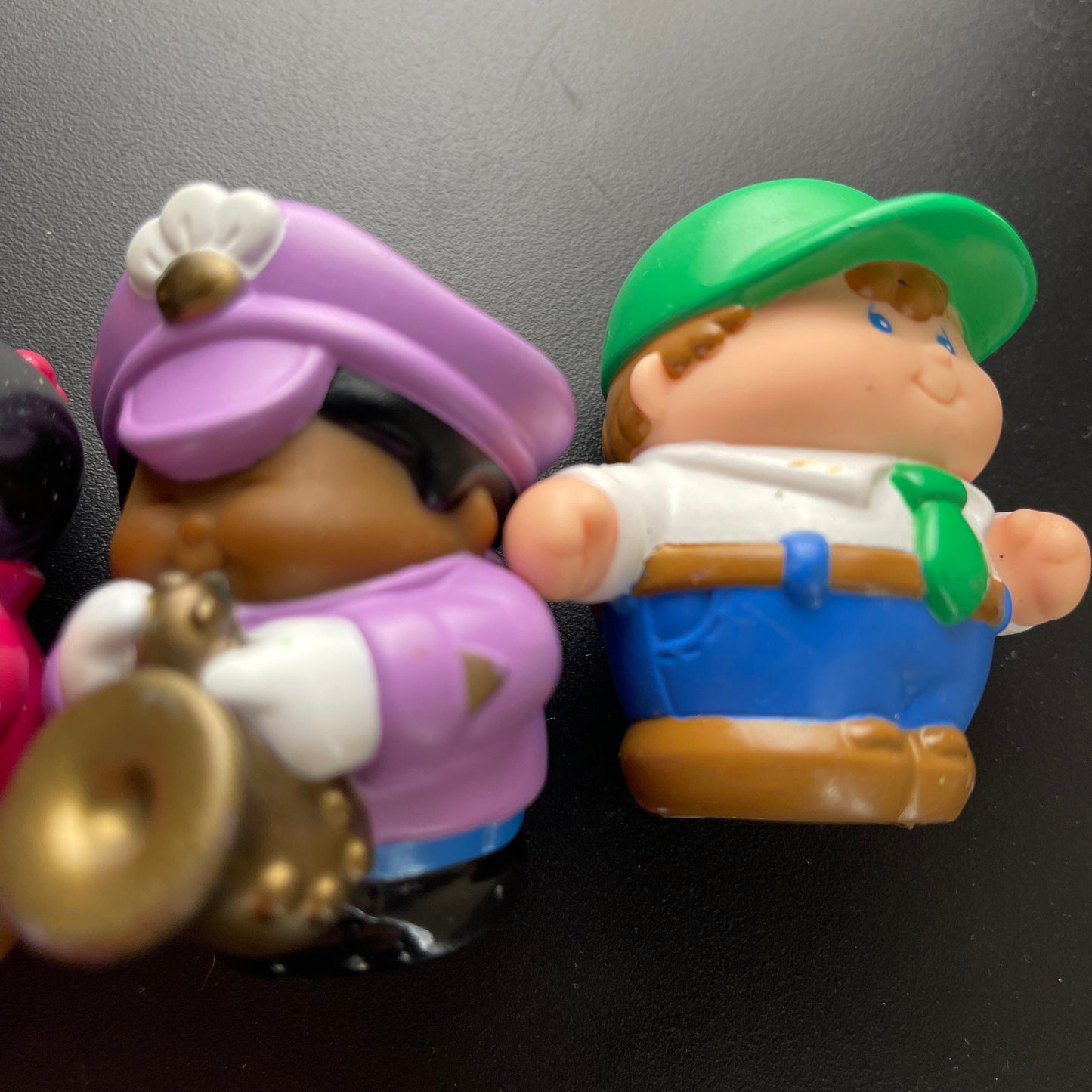 Little Tykes Set of 4 Dan, Book Loving Betty, Saxophone Steve, and Chad Collectible Toys
