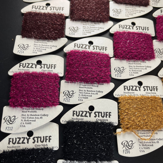 Rainbow Gallery Choice of Fuzzy Stuff Thread See Pictures Description and Variations*