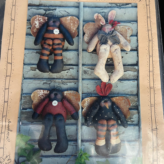 Plum Creek Collectibles Garden Critters #159 Vintage 1999 Sewing Pattern