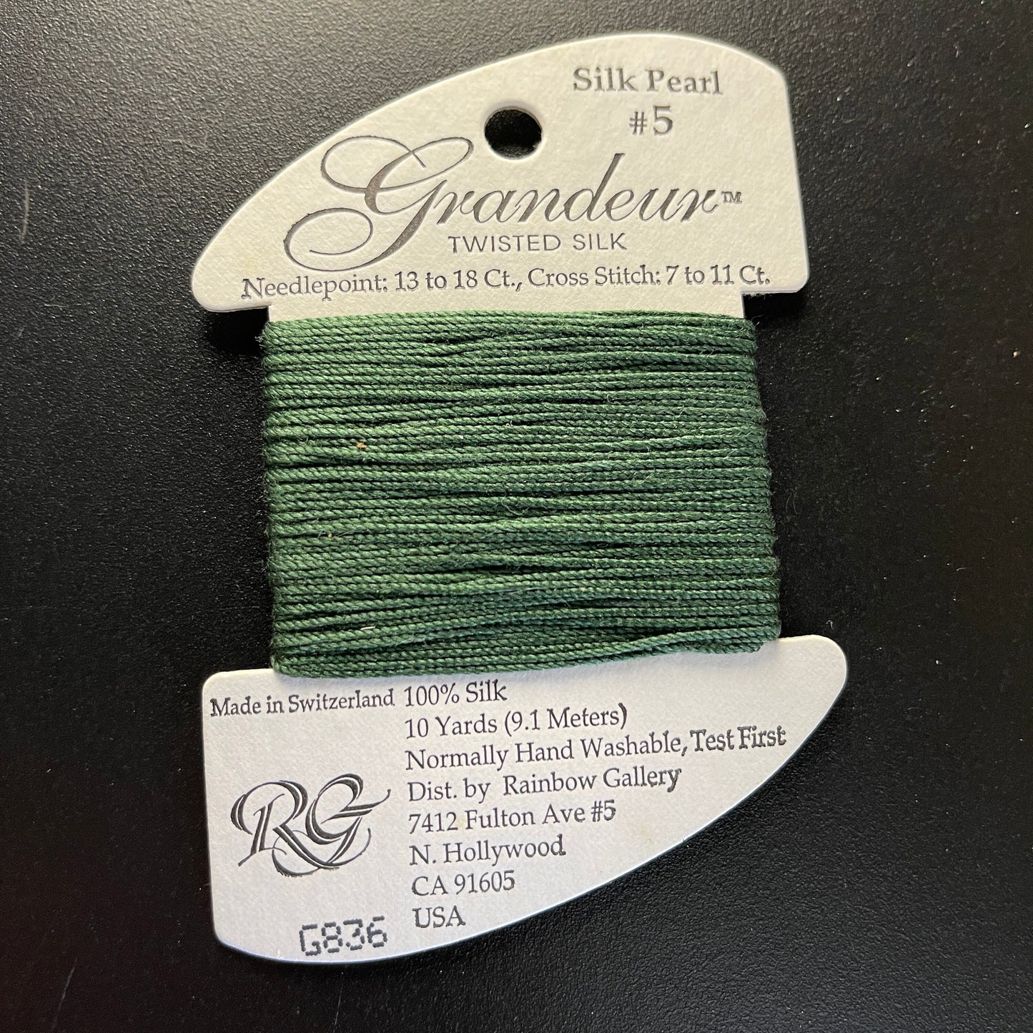 Rainbow Gallery Choice of Grandeur Silk Pearl For Needlepoint & Cross Stitch Thread See Variations*