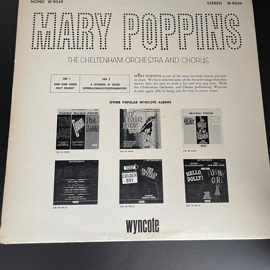 Songs From Mary Poppins The Cheltenham Orchestra and Chorus by Wyncote