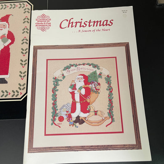Gloria & Pat choice of Christmas counted cross stitch charts see pictures and variations*