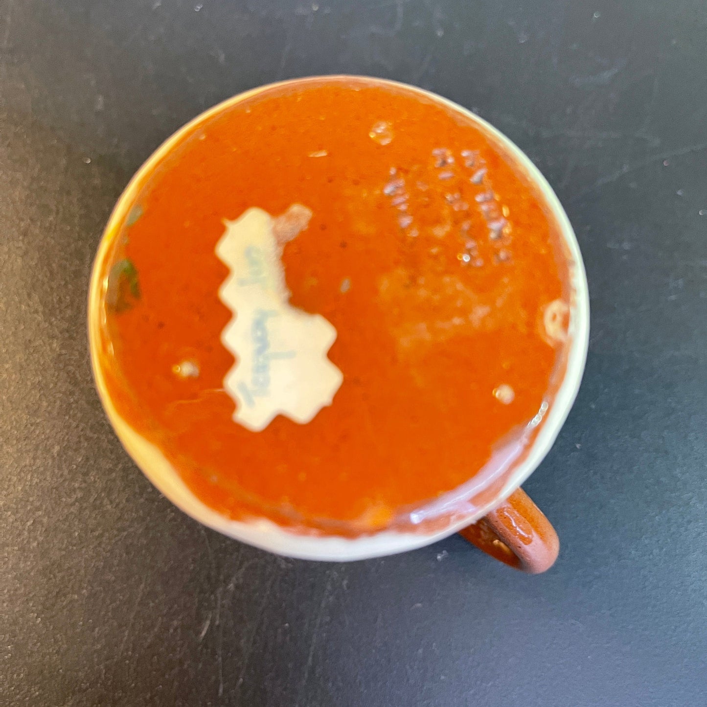 Old Torquay Pottery Fresh from the Dairy cream pitcher miniature vintage kitchen collectible