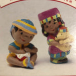 Hallmark, Penda Kids - Merry Miniature Figurines, Vintage 1996, QSM8011*