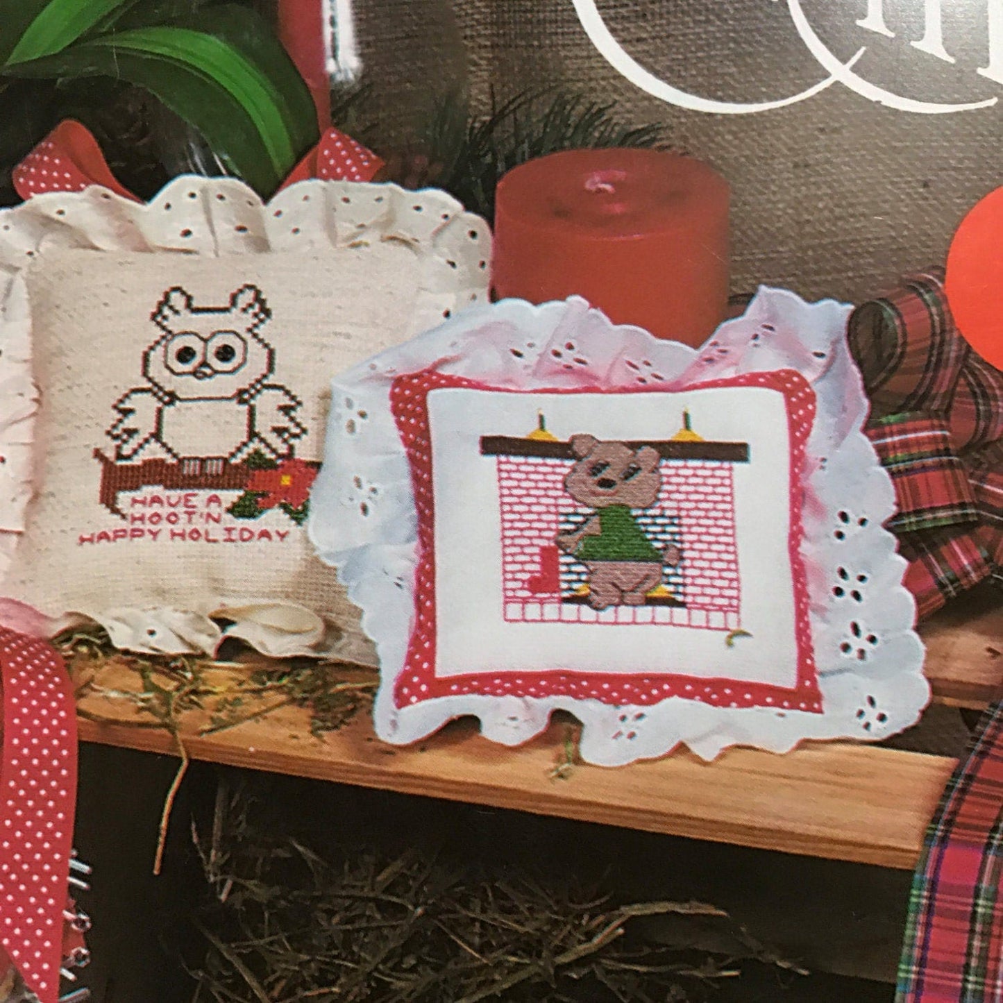 Christmas Critters by Krazy Stitches counted cross stitch design booklet