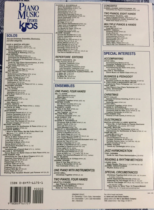 A Creative Christmas Arranged by Eugene R. Rocherolle Vintage sheet music