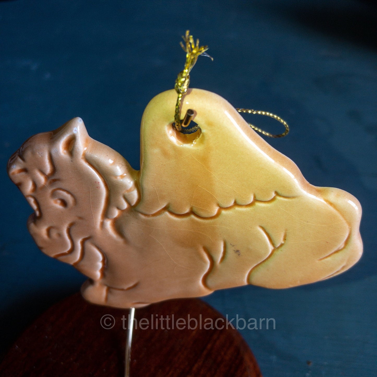 Porcelain Camel Vintage Ornament