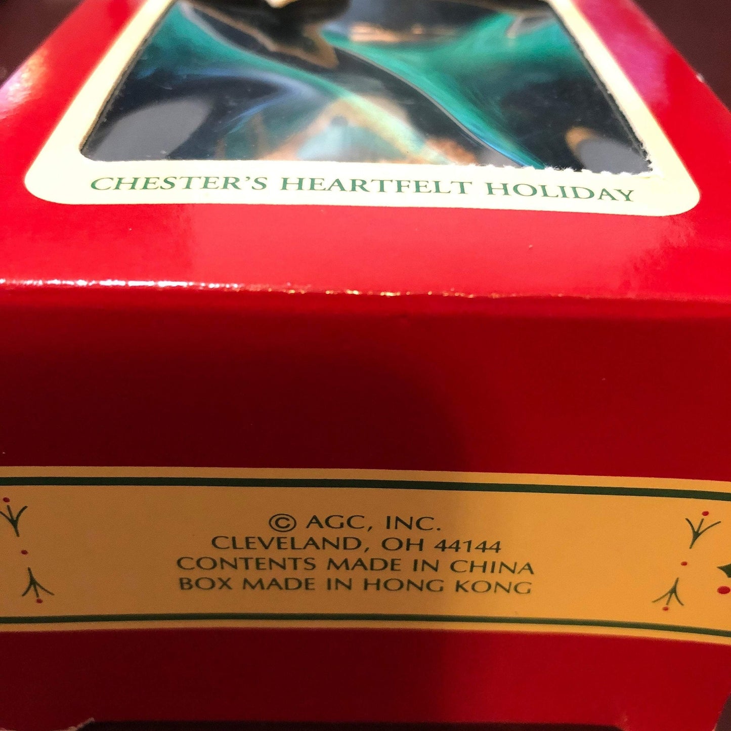 Carlton Cards, Bainbridge Bears, Chester's Heartfelt Holiday, Vintage Ornament