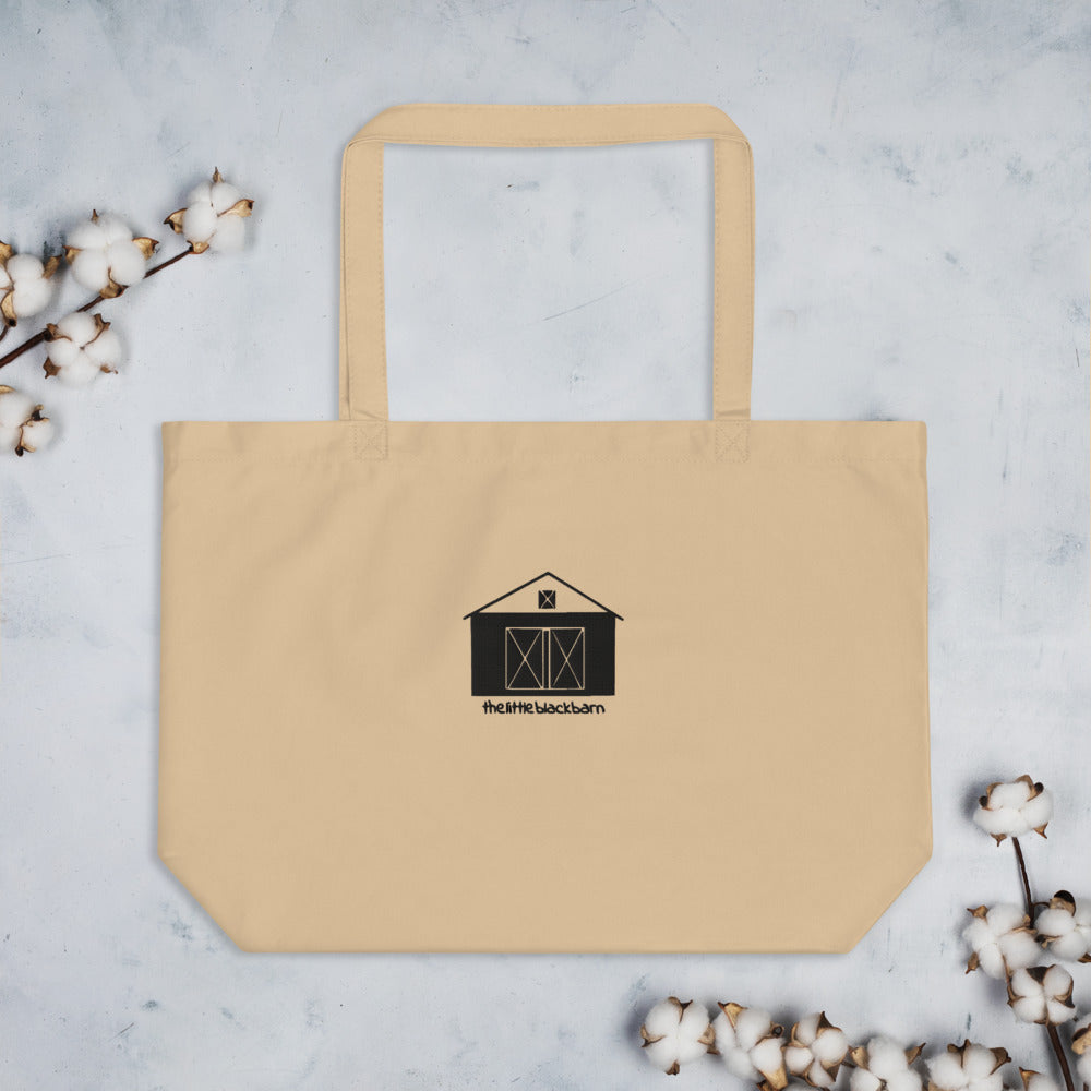 thelittleblackbarn Large organic tote bag