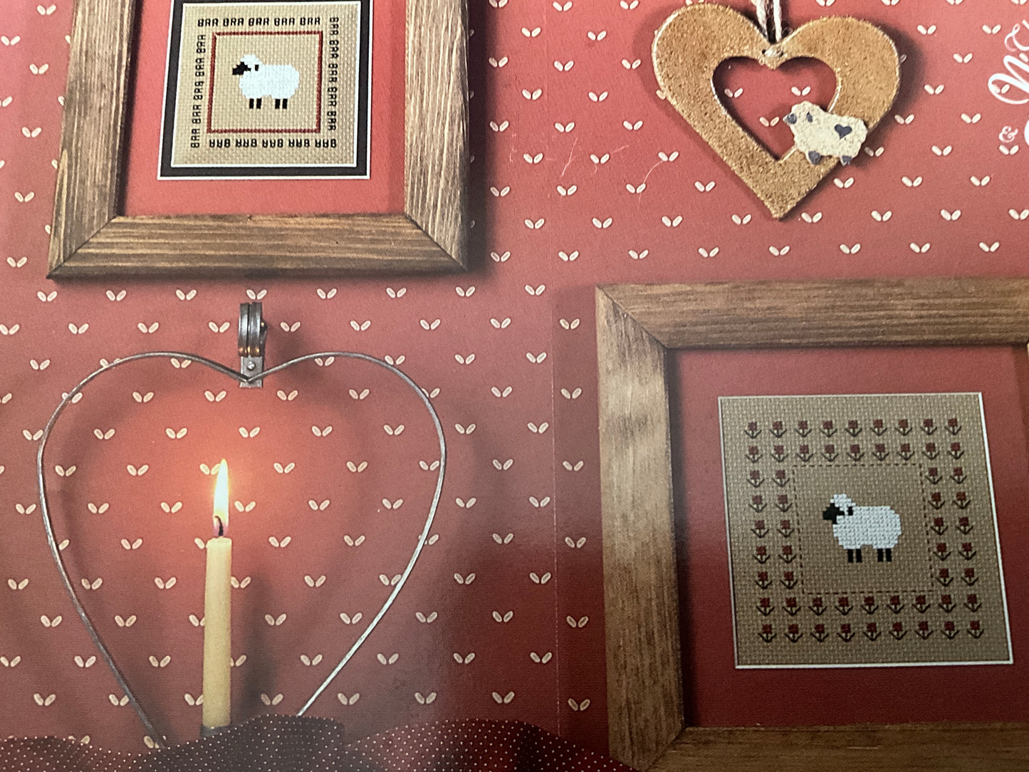 The Needles Course Saltbox and Critters by Roberta G. Hedges counted cross stitch chart