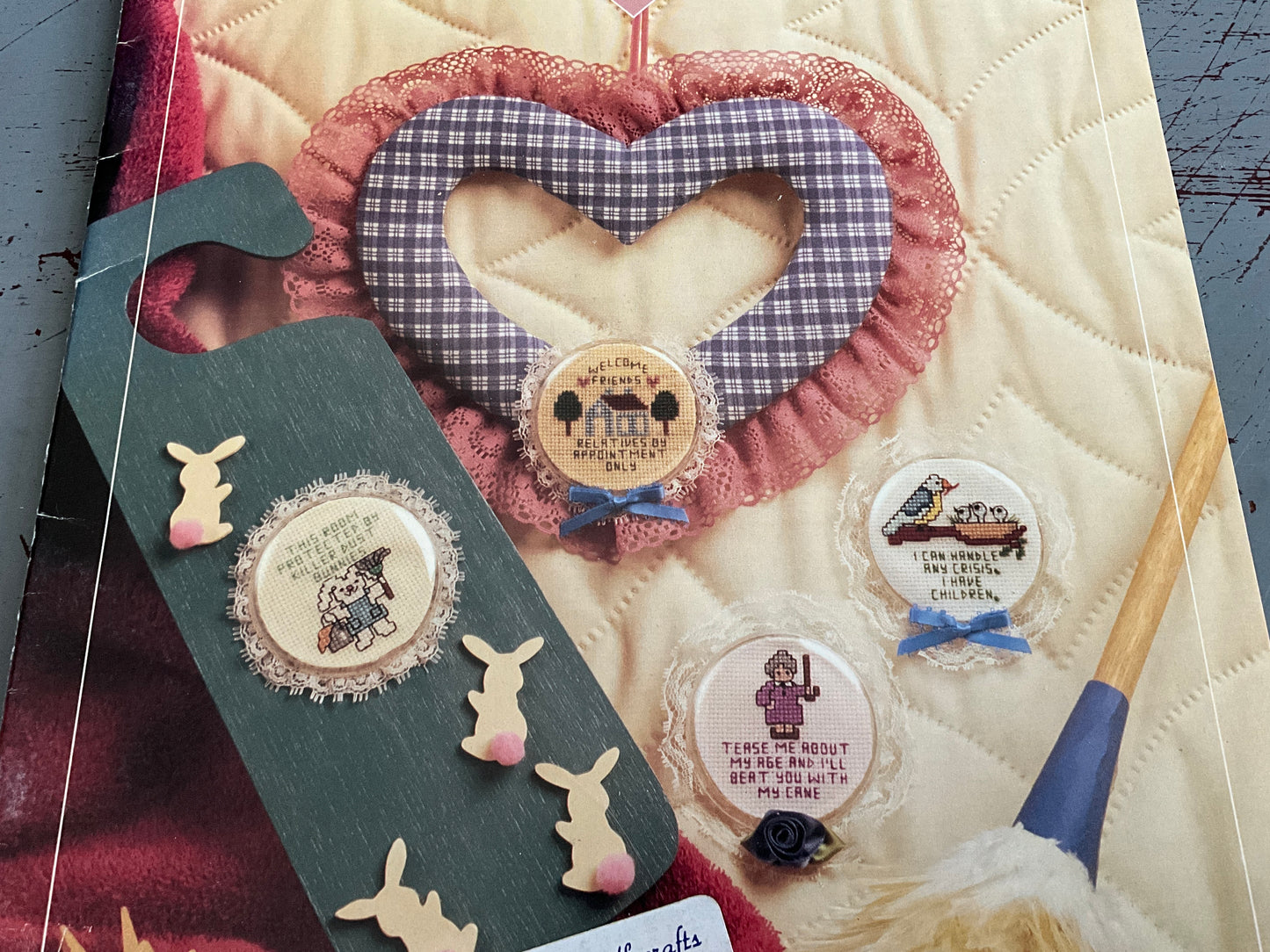 Stella-Marie Publications Fun with Buttons Cross Stitch II chart