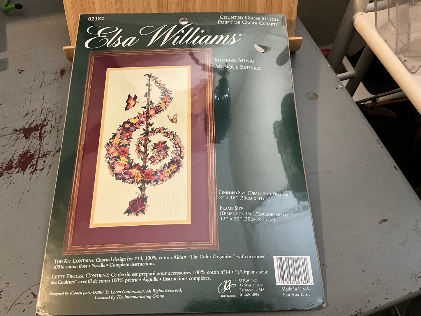 Elsa Williams Summer Music 02182 counted cross stitch kit