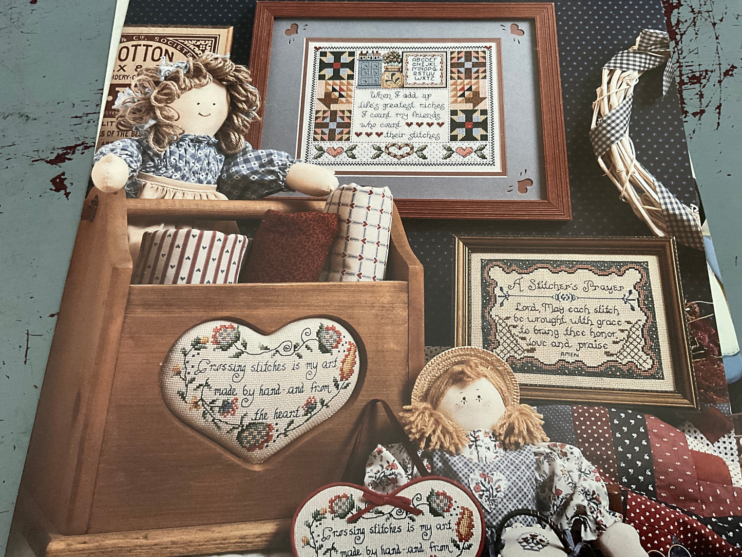 Jeremiah Junction Choice Vintage Counted Cross Stitch Charts See Pictures and Variations*