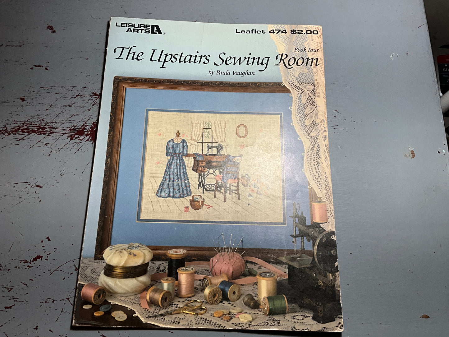 Leisure Arts Paula Vaughan set of 3 counted cross stitch charts see pictures and description*