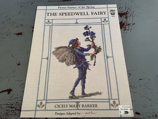 Flower Fairies of the Spring The Speedwell Fairy cross stitch chart
