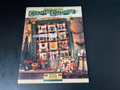 Debbie Mumm Country Calendar quilt pattern book