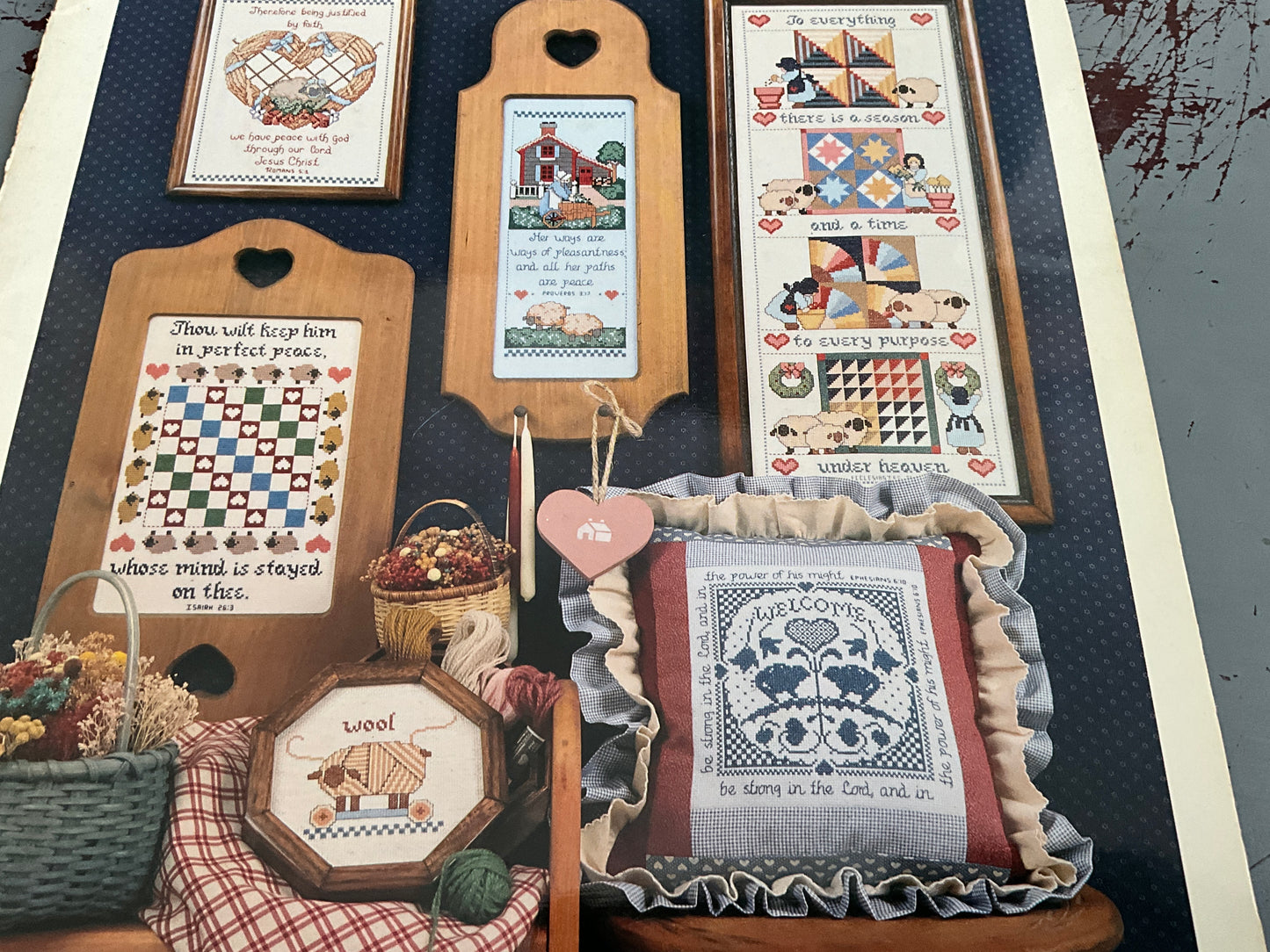 Jeremiah Junction Choice Vintage Counted Cross Stitch Charts See Pictures and Variations*