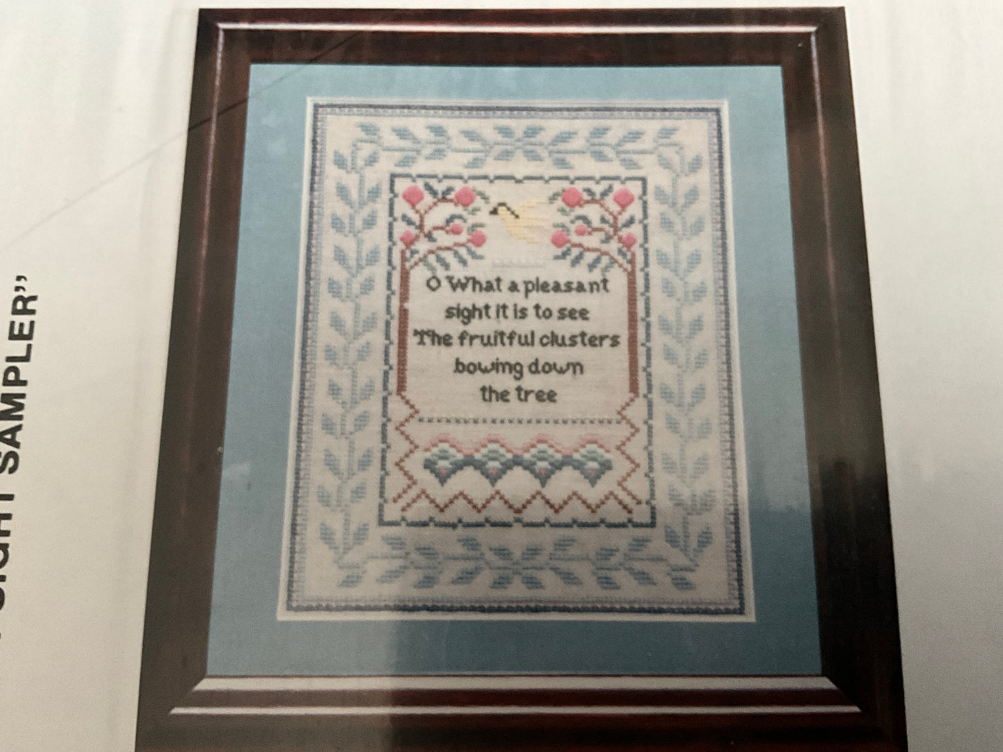 Thistledown Threads Pleasant Sight Sampler counted cross stitch chart