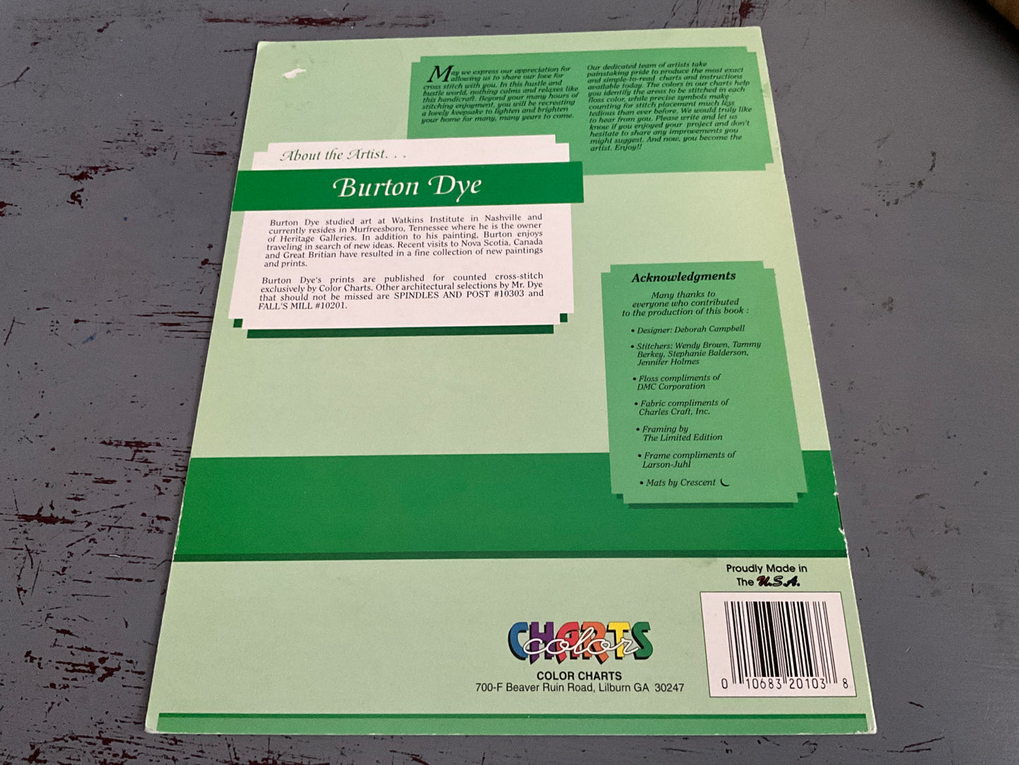 Color Charts Spirit of Spring Volume #20103 counted cross stitch chart