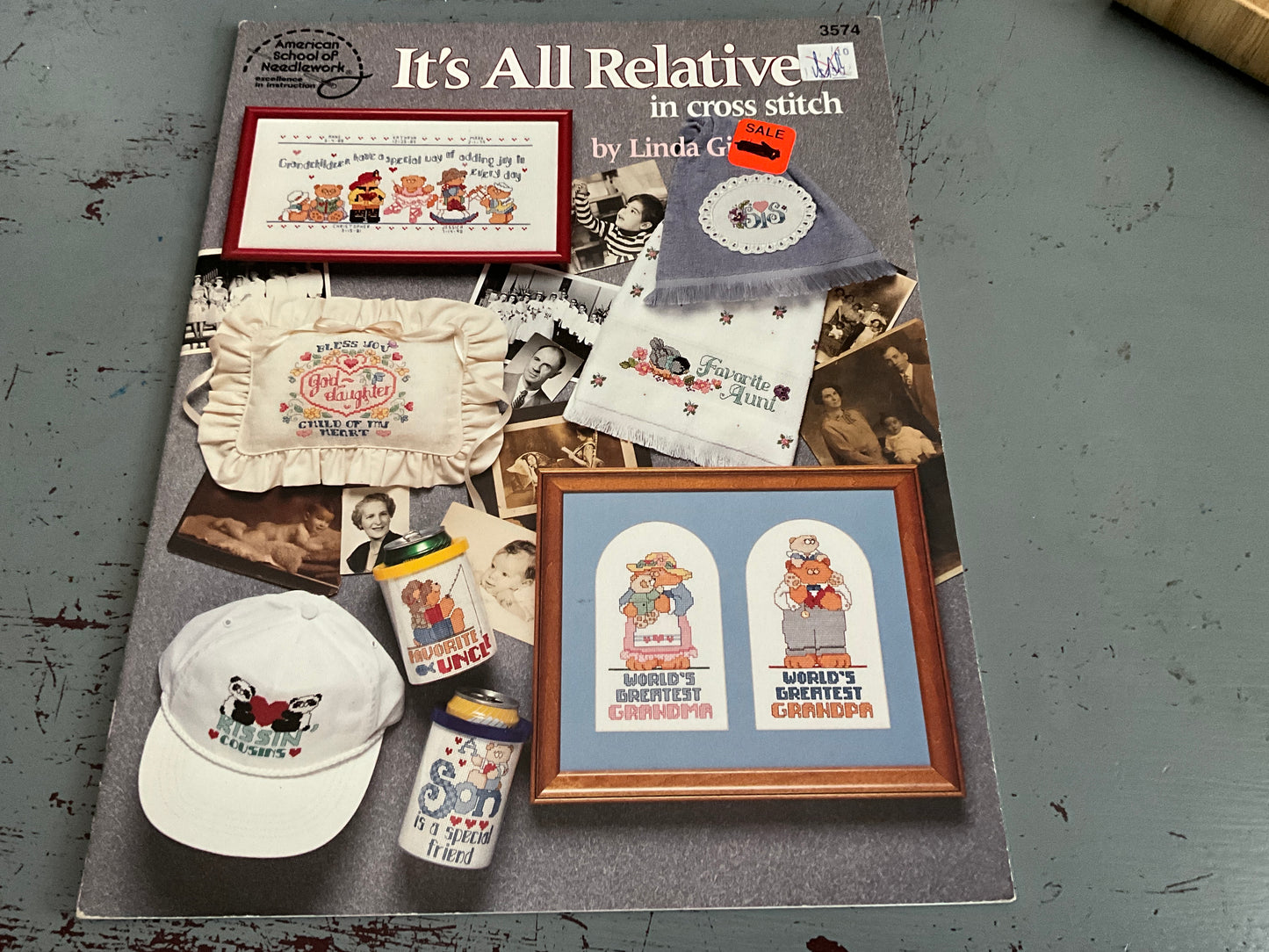 American School of Needlework It’s All Relative in cross stitch chart