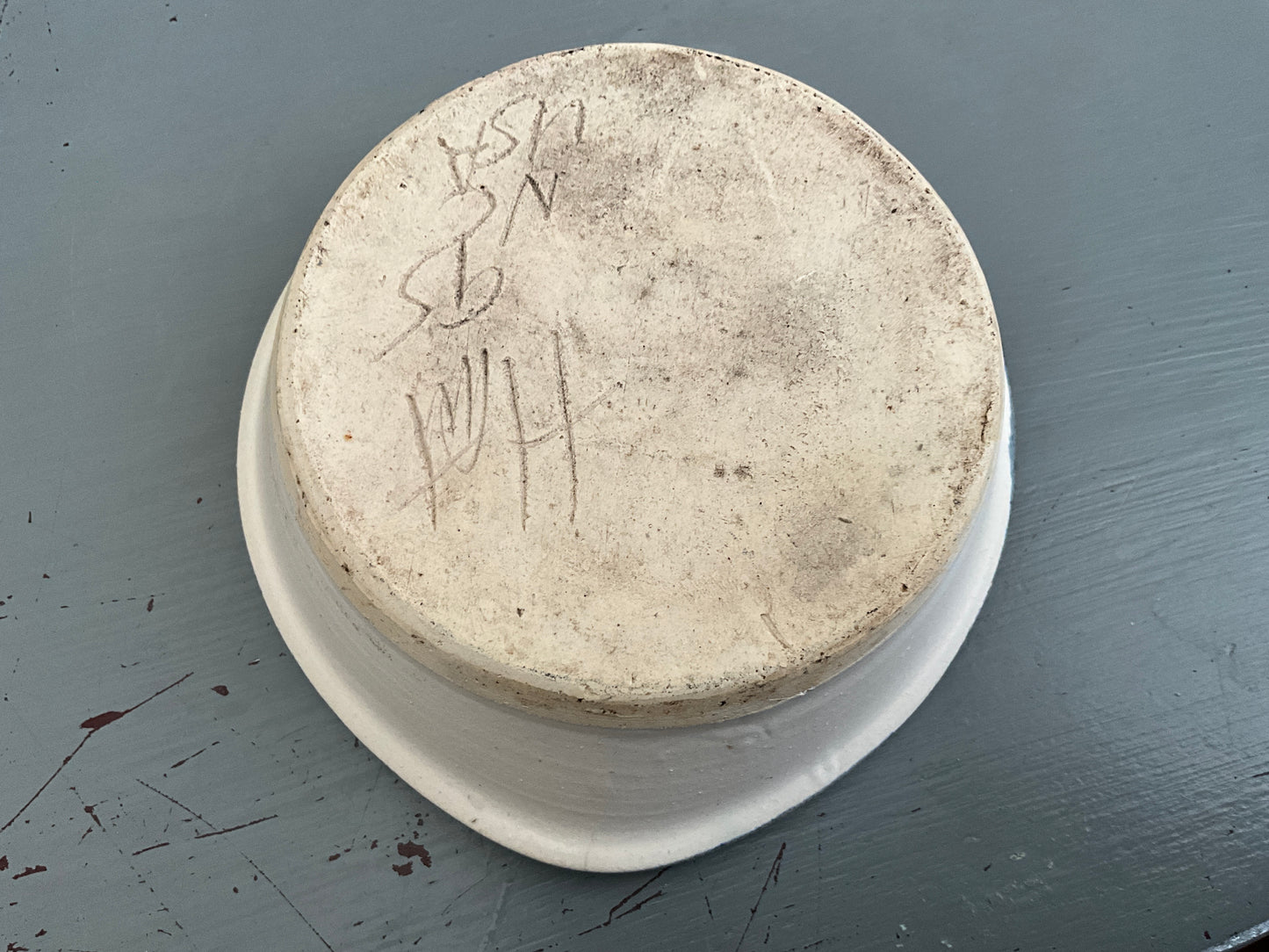 Tantalizing Tulips hand painted ceramic heart shaped trinket dish