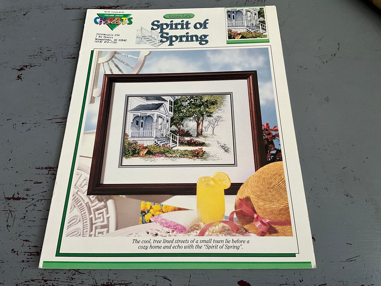 Color Charts Spirit of Spring Volume #20103 counted cross stitch chart