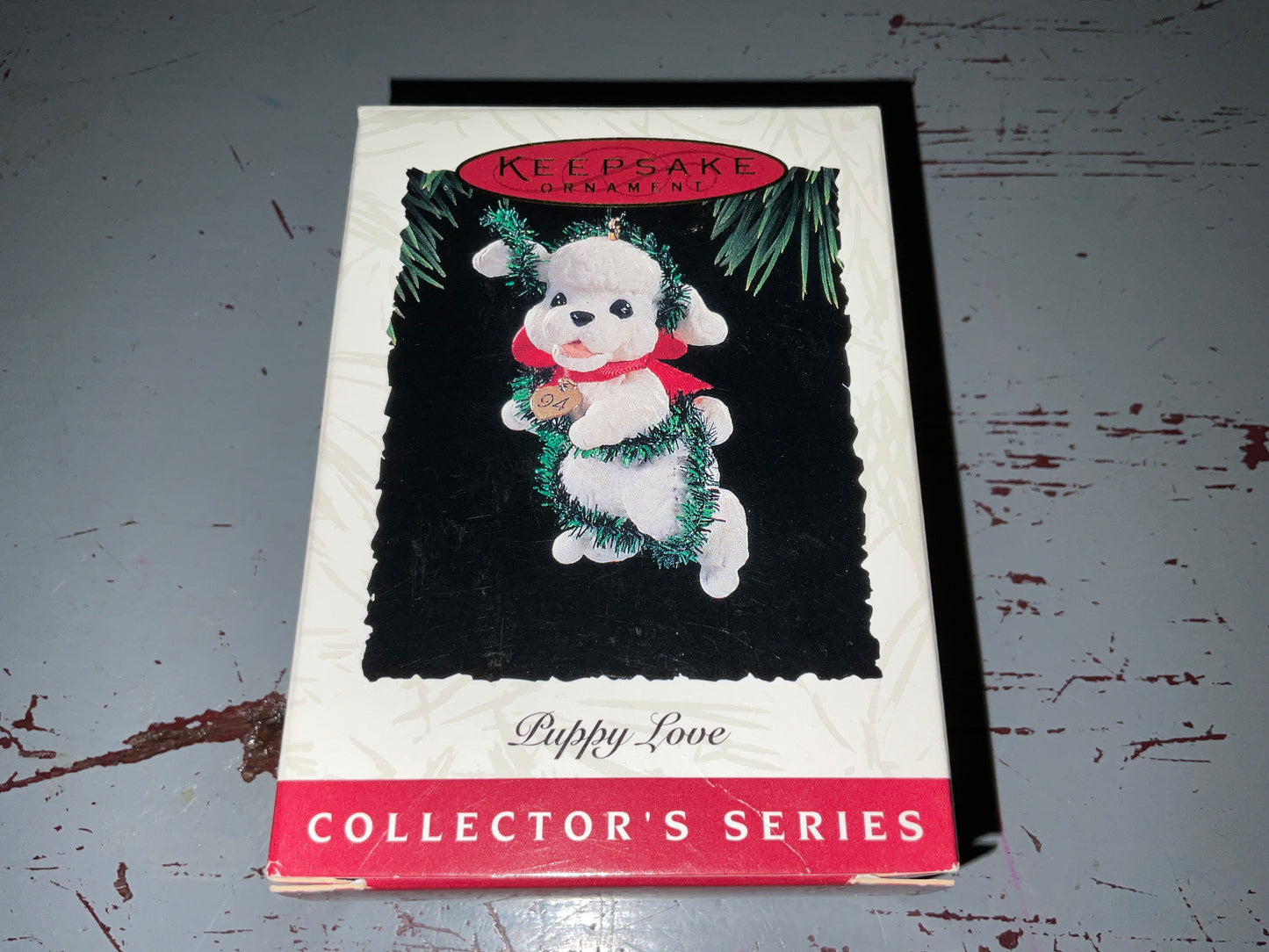 Hallmark Puppy Love #4 1994 Collector’s Series Keepsake Ornament QX525-3