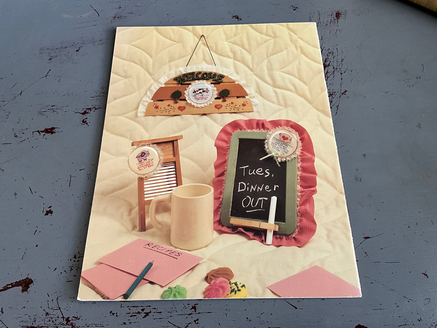 Stella-Marie Publications Fun with Buttons Cross Stitch II chart